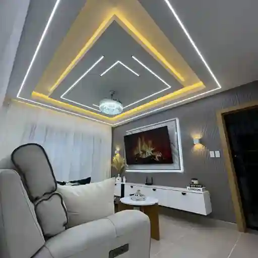 تصميم وتركيب أسقف الجبس بورد والديكورات الجدارية بالرياض